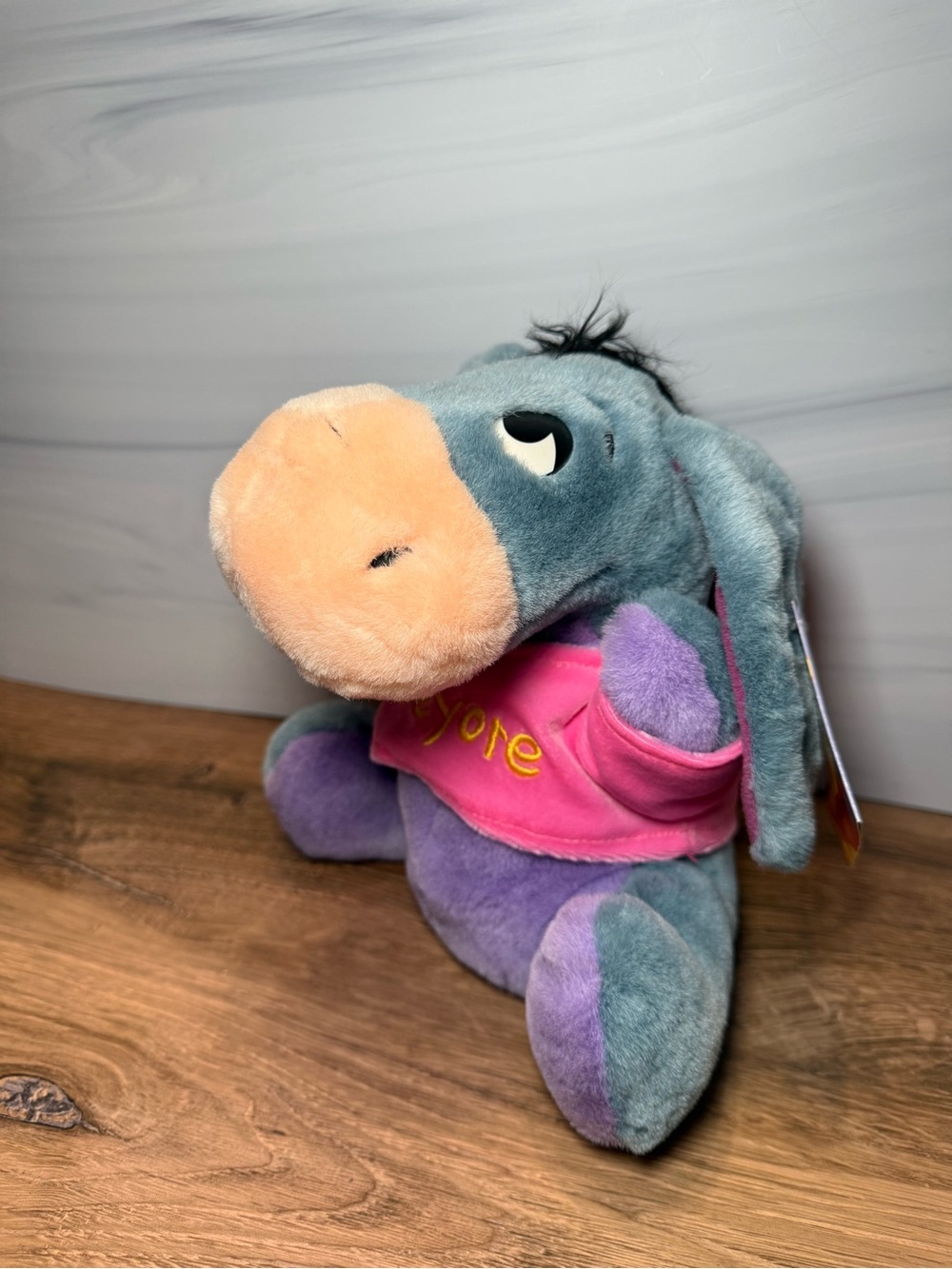 Vintage 2003 Disney Eeyore Hand Puppet NWT Winnie the Pooh Plush